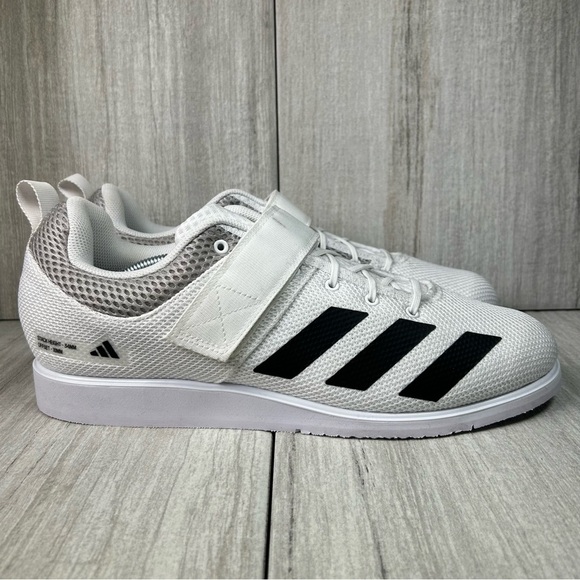 adidas Other - Adidas Powerlift 5 White Weightlifting Gym Training Athletic Sneaker Men Size 13